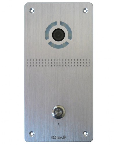 Панель вызывная BAS-IP AV-04FD SILVER в Евпатории Вызывные IP панели Pintop.ru
