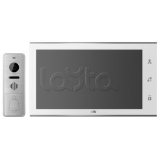 Комплектвидеодомофона CTV-DP4105AHD (белый)