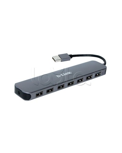 Концентратор с 7 портами USB 2.0 D-Link DUB-H7/E1A в Евпатории Дополнительное оборудование для сетей Pintop.ru