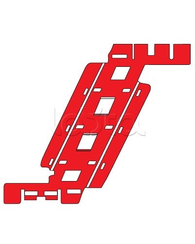 Фиксатор кабеля для TA TR-E 100 DKC 07714 в Сургуте Аксессуары для кабель-канала Pintop.ru