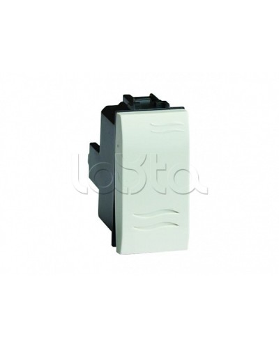 Инвертор (промежуточный переключатель), белый, 1мод. DKC 76031B в Евпатории Аксессуары для стоек и шкафов Pintop.ru