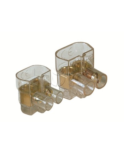 Колодка клеммная соединительная 2х4 мм DKC B42 в Евпатории Клеммные колодки Pintop.ru