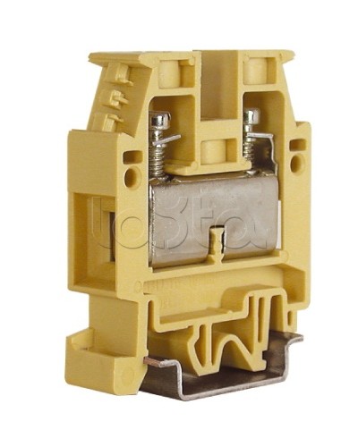 зажим бежевый 16 кв.мм DKC ZCB510 в Евпатории Аксессуары для стоек и шкафов Pintop.ru