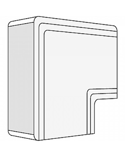 Угол плоский 100x80 NPAN DKC 01749 в Евпатории Аксессуары для кабель-канала Pintop.ru