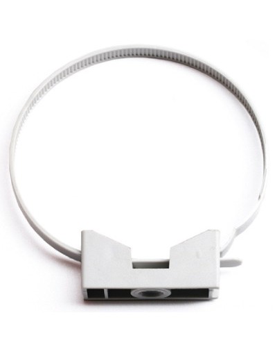 Держатель с хомутиком, д.25 - 63 мм DKC 51263 в Евпатории Держатели, клипсы, скобы Pintop.ru