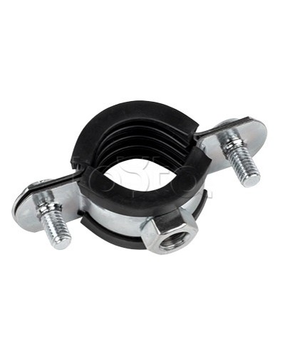 Хомут стальной 1/2 (20-24 мм), с уплотнителем EKF (hsu1012) в Евпатории Стяжки-хомуты Pintop.ru