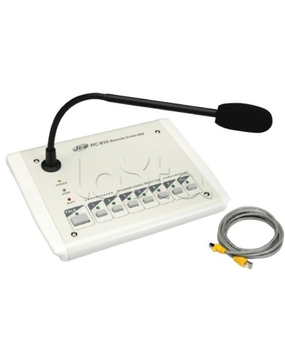 Станция настольная микрофонная JDM RC-610 в Евпатории Микрофонные консоли и микрофоны Pintop.ru