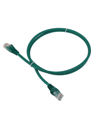 Патч-корд LANMASTER LSZH UTP кат.5e, 0.3 м, зеленый LANMASTER LAN-PC45/U5E-0.3-GN в Евпатории Патчкорды (медные) Pintop.ru