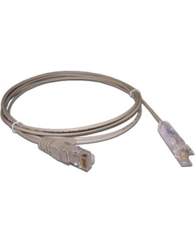 Патч-корд 110 тип - RJ45, 1 пара, UTP, 3 м LANMASTER LAN-45-P1-3m в Евпатории Патч-корды и пигтейлы Pintop.ru
