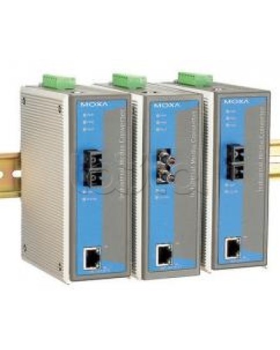 Медиаконвертер Ethernet 10/100BaseTX в 100BaseFX (ST) Moxa IMC-101-M-ST в Евпатории Дополнительное оборудование для ОПС Pintop.ru