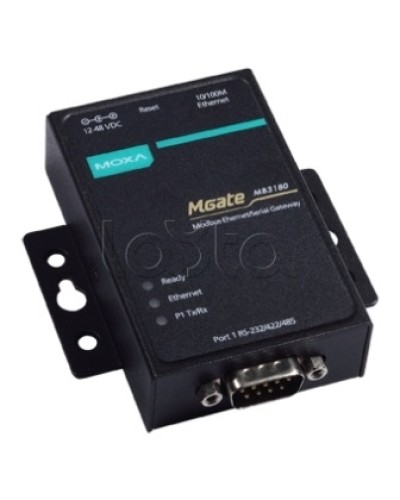 Преобразователь Modbus-RTU/ASCII в Modbus/TCP Moxa MGATE MB3180 в Евпатории Дополнительное оборудование для ОПС Pintop.ru